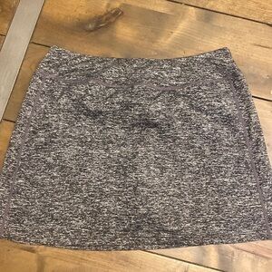 BlevonH spandex Heather gray skort‎ size L